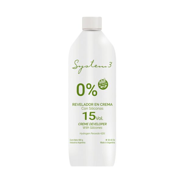 System 3 Revelador en Crema 15vol 900gr
