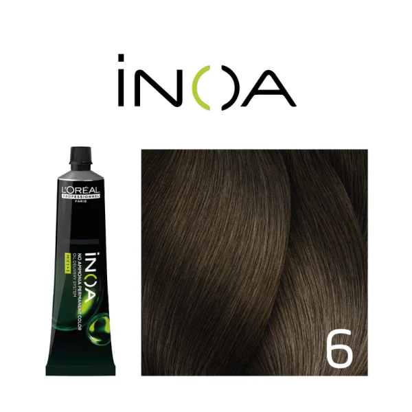 Tintura Inoa n°6 Castaño Claro x60gr