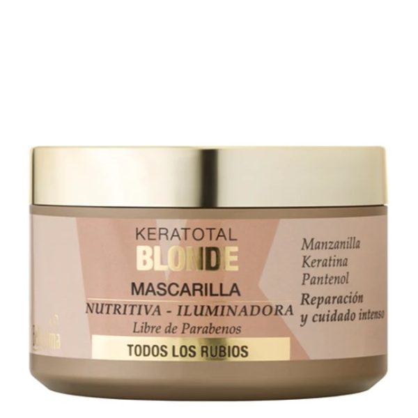 Bellíssima Mascarilla Nutritiva Keratotal Blonde 250ml