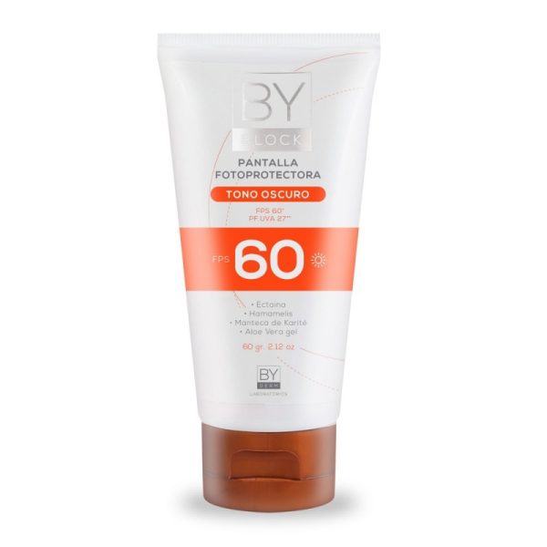 By Block Emulsión Protectora Solar Tono Oscuro 60gr