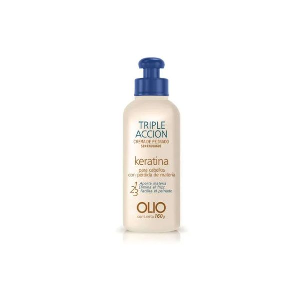 Olio Crema Para Peinar Keratina Reafirmante 160gr
