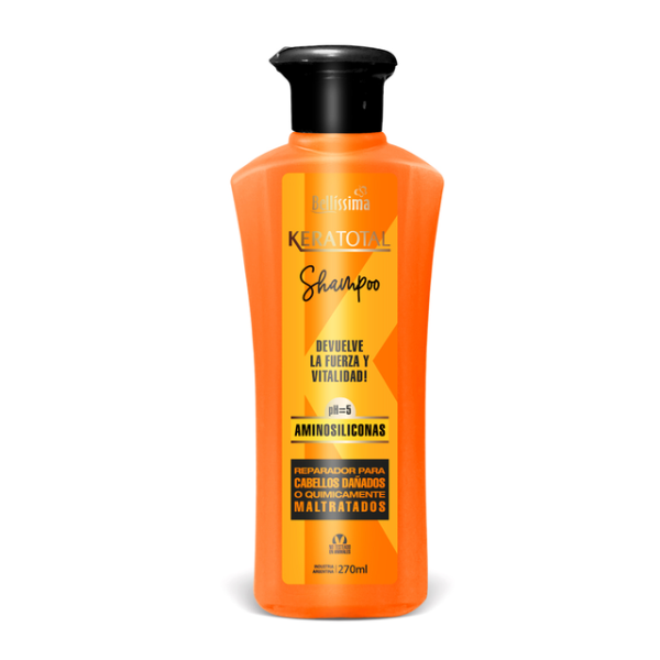 Bellíssima Keratotal Shampoo con Aminosiliconas 270ml