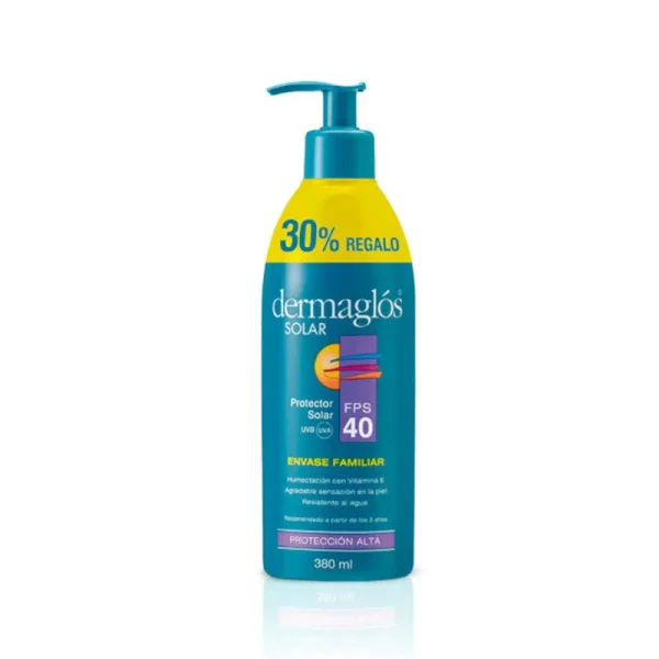 Dermaglós Protector Solar 40fps 380ml