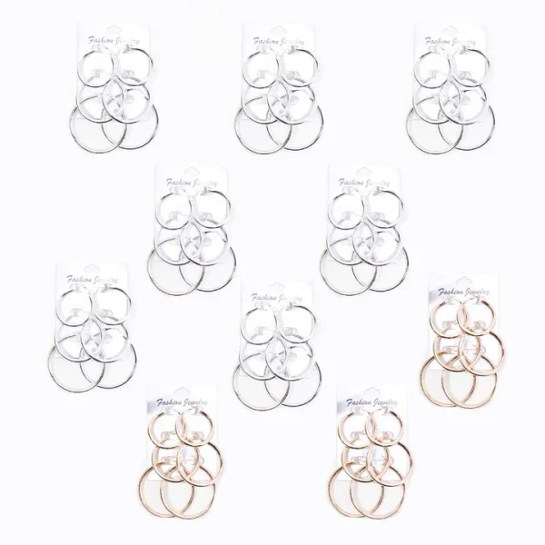 Pack de aros argollas x3