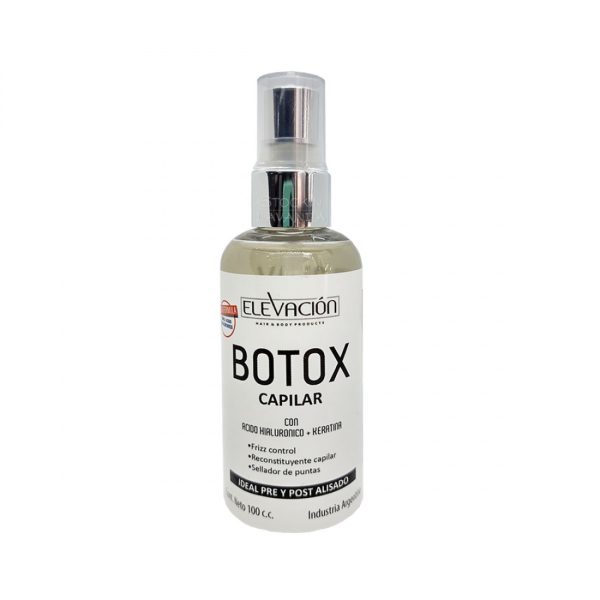 Elevación Botox Capilar con Ácido Hialurónico y Keratina 100cc
