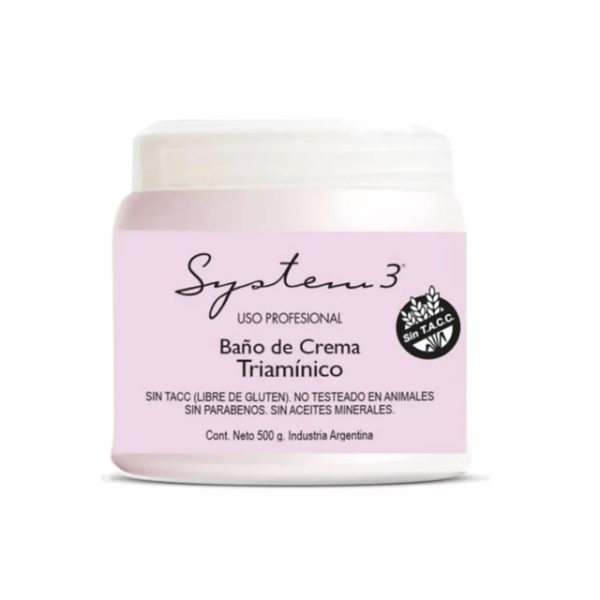 System 3 Baño de Crema Triamínico 470gr