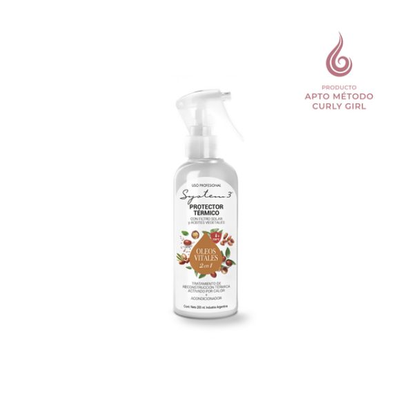 System 3 Protector Térmico Óleos Vitales 2 en 1 200ml