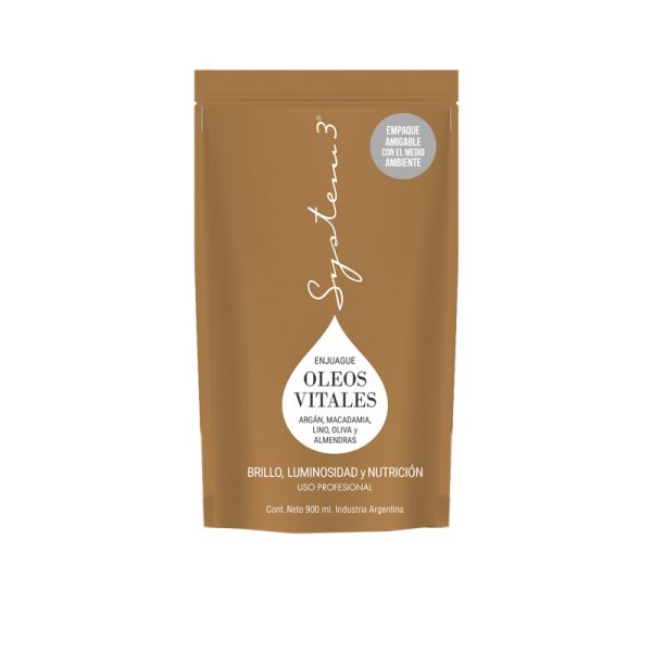 System 3 Enjuague Óleos Vitales Doypack x900ml