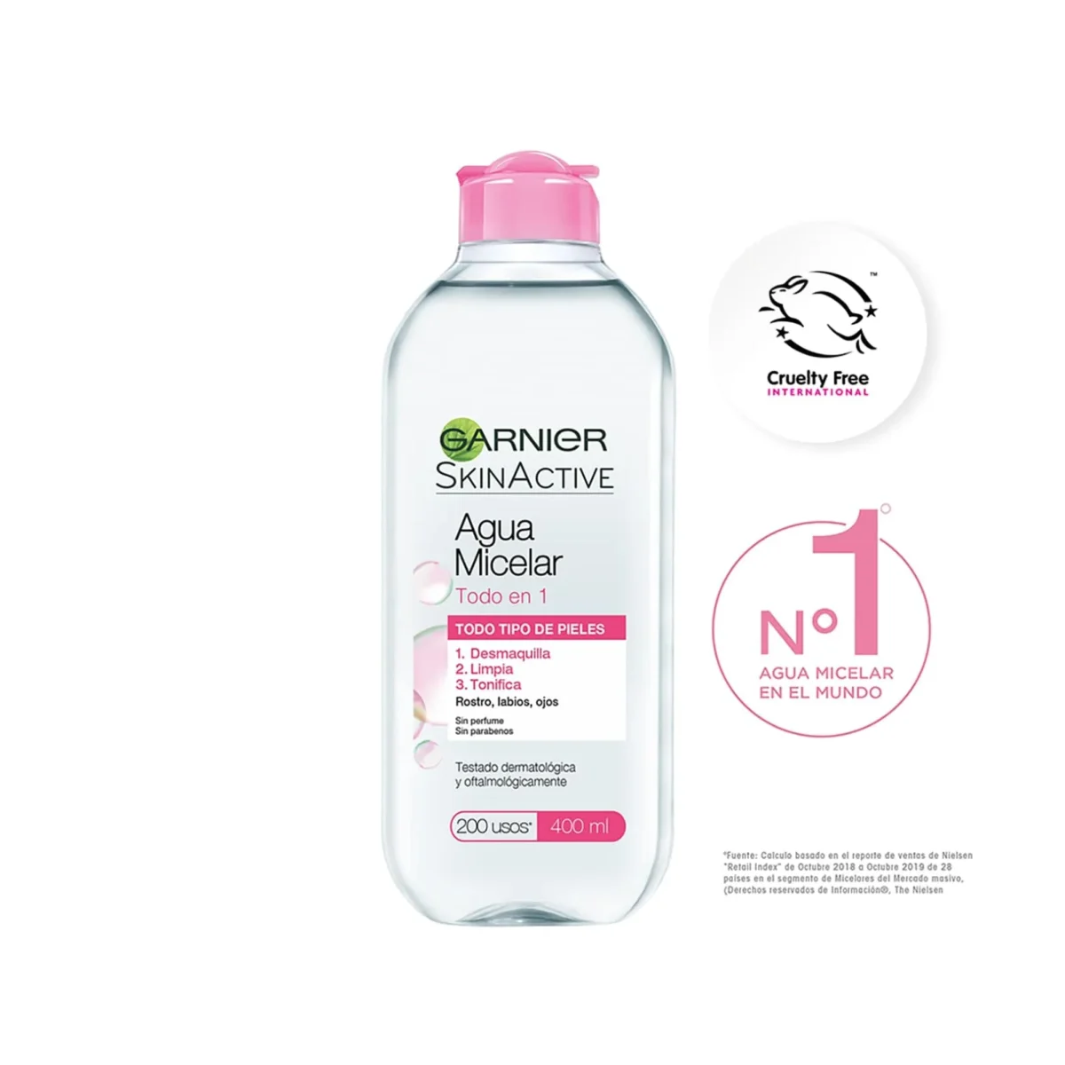 Garnier Agua Micelar Todo en 1 400ml
