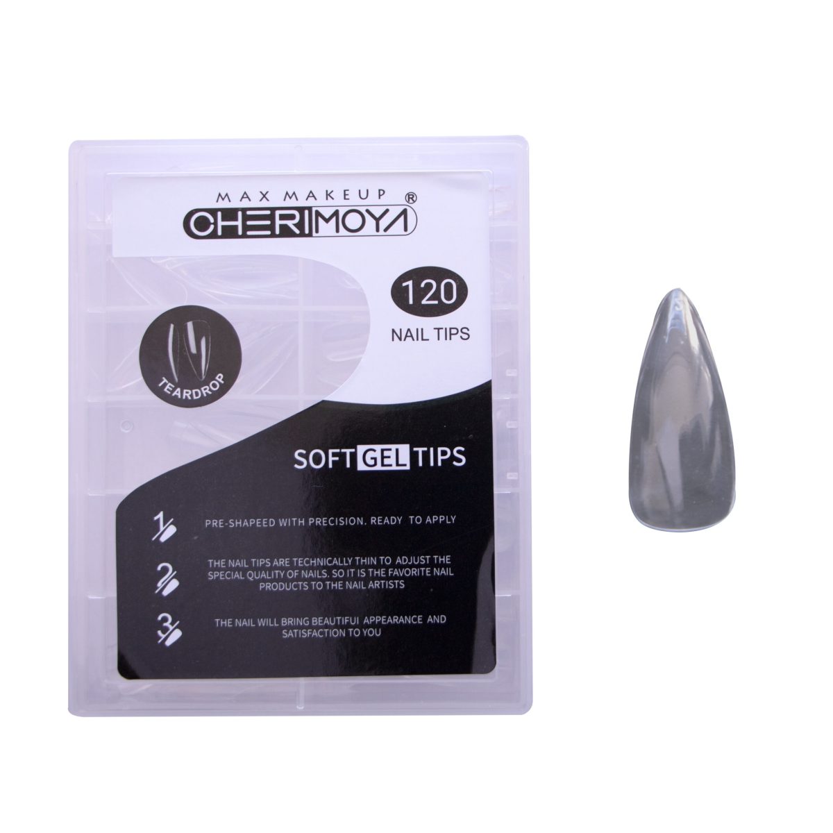 Cherimoya Tips p/ Soft Gel Almond x120u