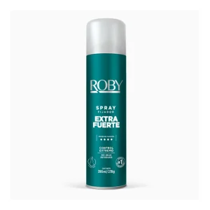 Roby Spray Fijador New Extra Fuerte 390ml