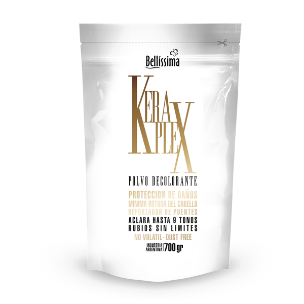 Bellíssima Polvo Decolorante Keraplex 700gr