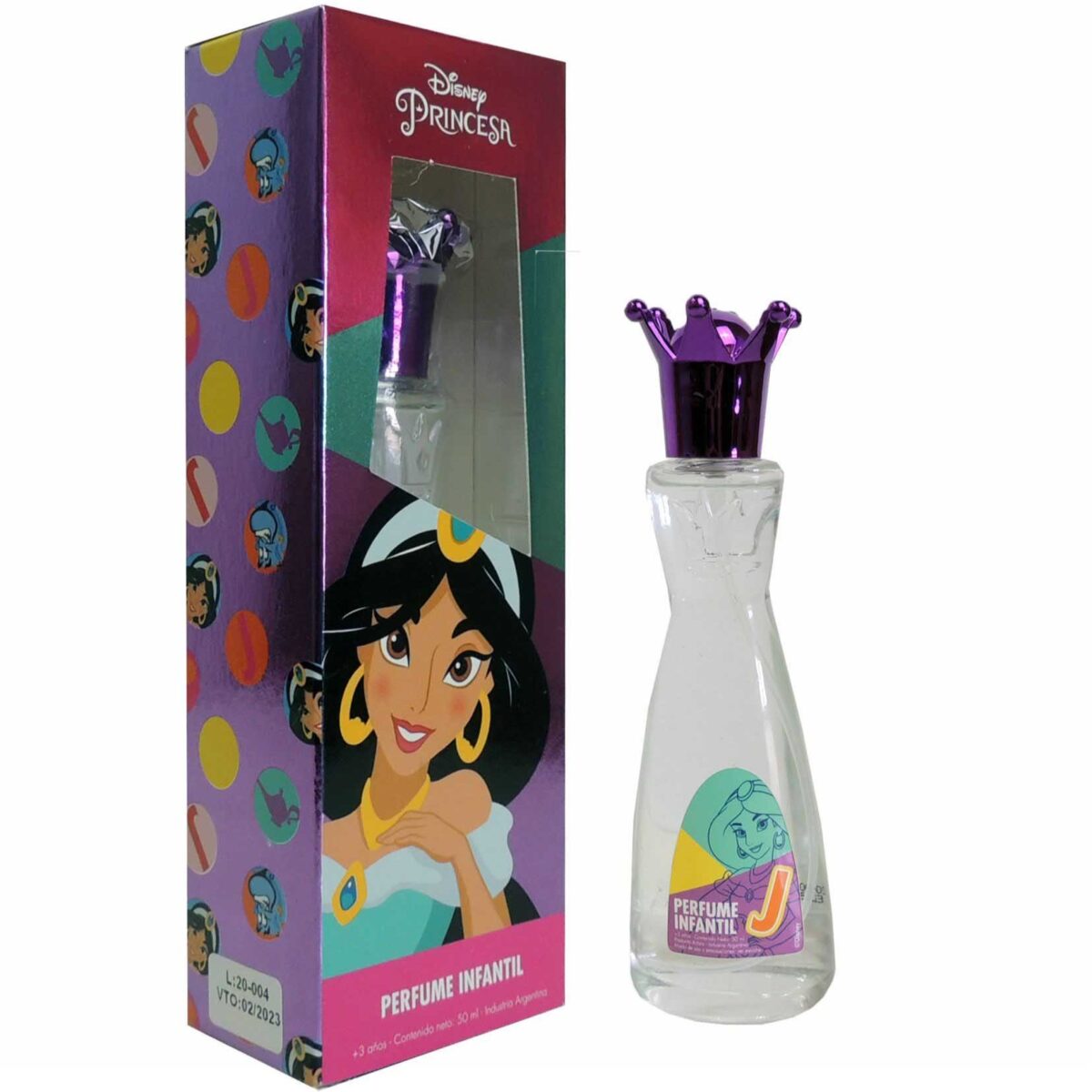 Disney Princesa Perfume Infantil Jazmín 50ml
