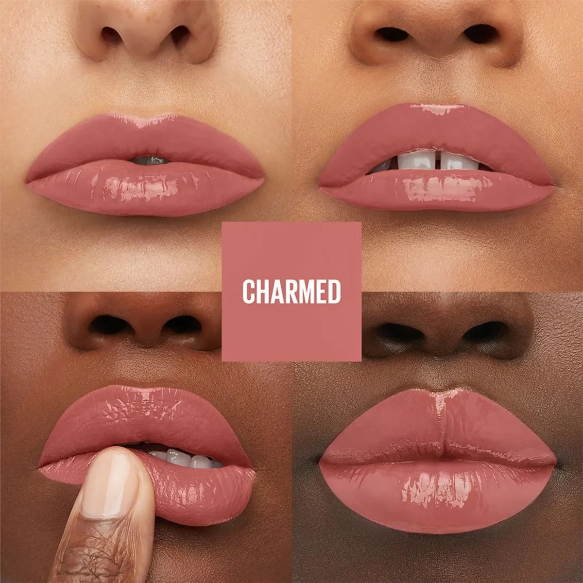 Maybelline Superstay Vinyl Ink Liquid Lipstick 100 Charmed - Imagen 4