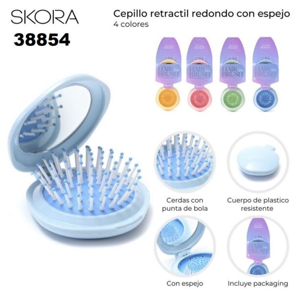 Skora Cepillo para el Pelo Retráctil